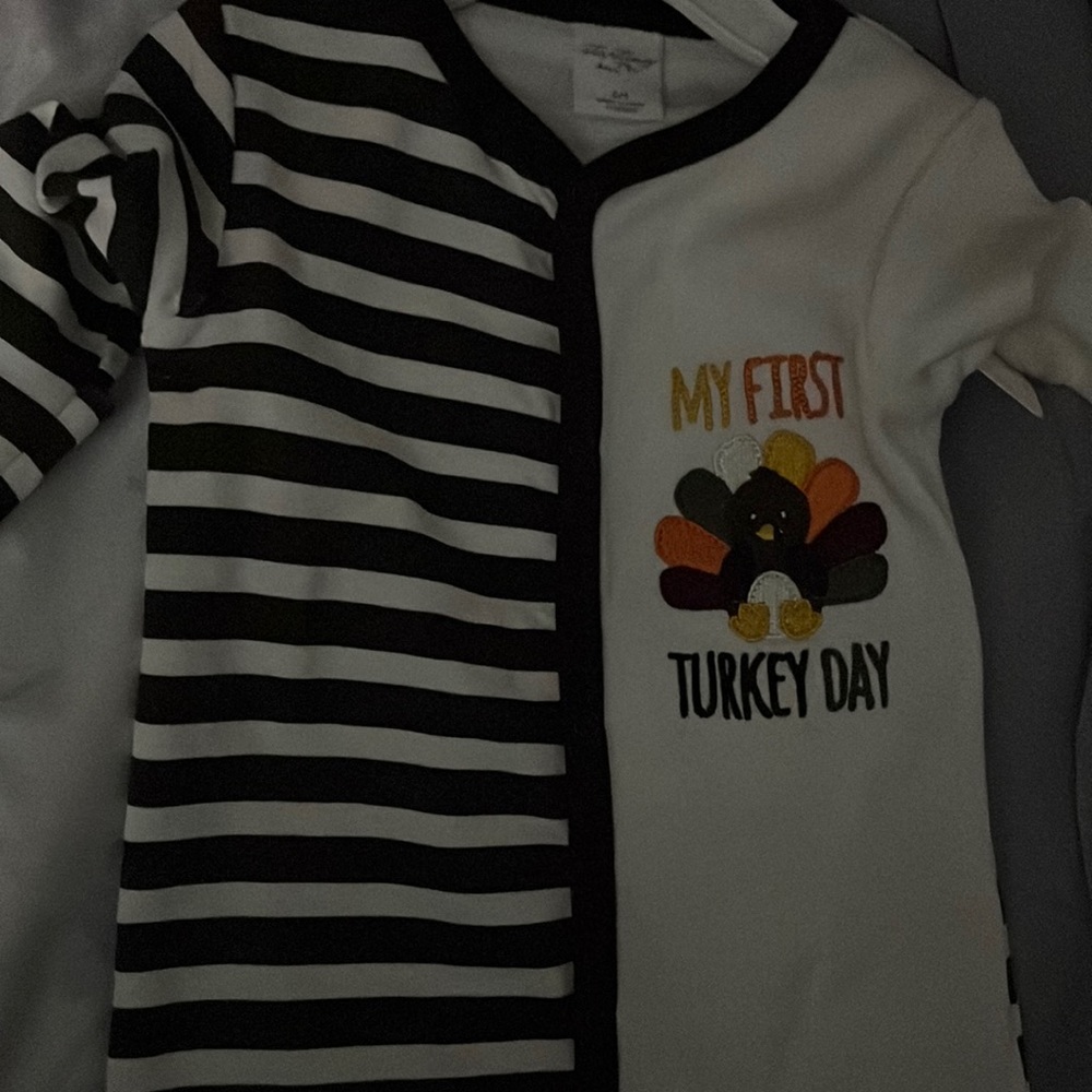 NWT my first turkey day onesie for 6 months - Picture 1 of 5